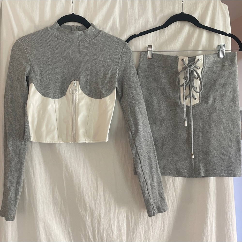 DOLLS KILL-  2-Piece Bustier Set NWT